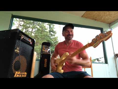 Simon "ManBass" Daigle shot this clip while on vacation with his Markbass Gloxy Bass!