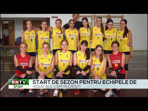 START DE SEZON PENTRU ECHIPELE DE VOLEI ALE CSM PLOIEŞTI
