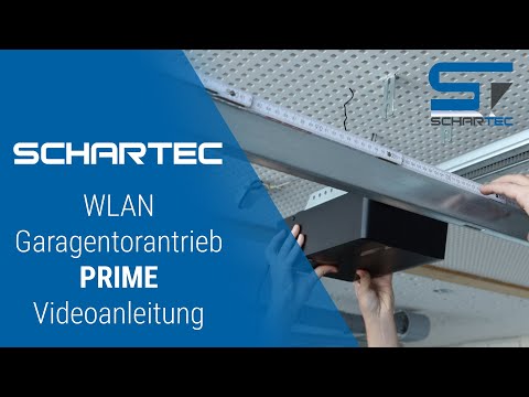 WLAN Garagentorantrieb Nachrüsten / Einbauen | Installation Schartec PRIME