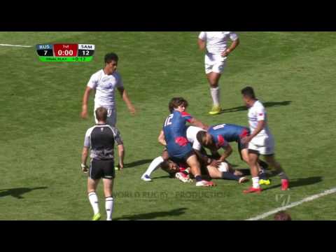 Mens 7s London 2017 Russia vs Samoa