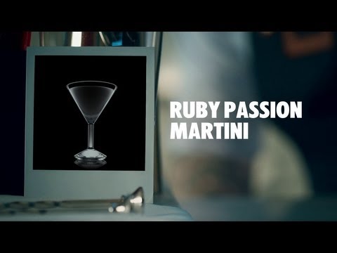 RUBY PASSION MARTINI DRINK RECIPE - HOW TO MIX