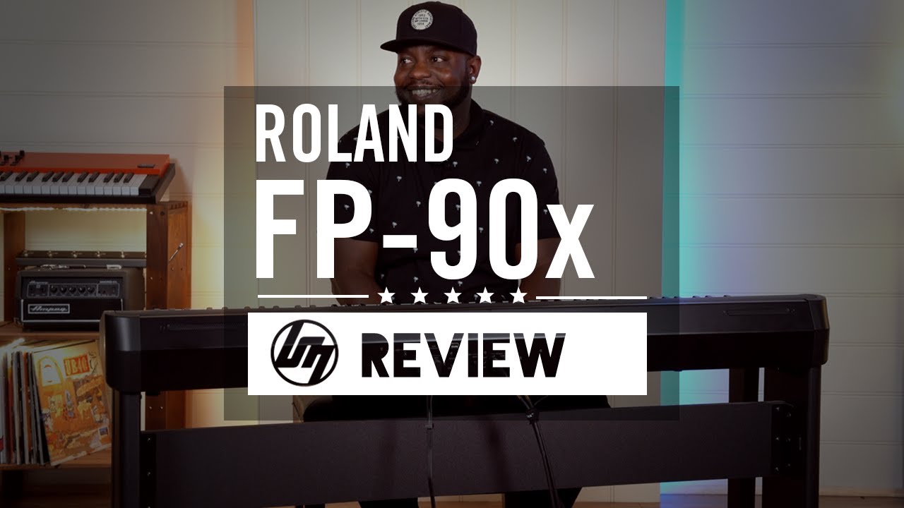 Roland FP-90X Digital Piano - White