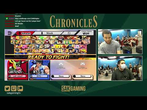 Chronicles: Anno Novus Winners Finals - SAK|Stroder (Greninja) vs Apachai (Ryu)