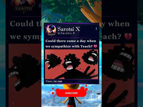 #Teach #Blackbeard #Onepiece