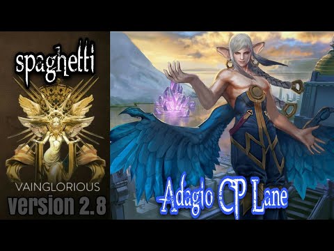 spaghetti | Adagio CP Lane - Vainglory hero gameplay from a pro player