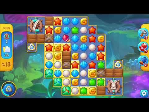 [FISHDOM Walkthrough] Level 6339 Super Hard (Qua màn - Fishdom)