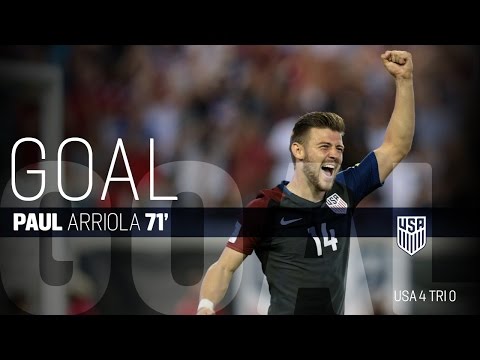 MNT vs. Trinidad & Tobago: Paul Arriola Goal - Sept. 6, 2016