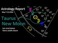 Astrology May 7-13 2024 - Taurus New Moon - Sun conj Uranus - Venus sextile Saturn