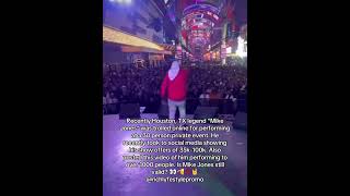 Mike Jones performs infront of 1000+ people in 2025! #mikejones #flossin #texas #houston #legend 💯