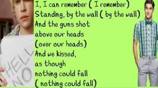 Heroes -Glee (Lyrics)