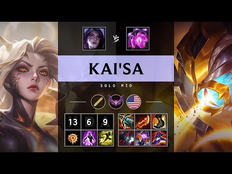 Kai'Sa Mid vs Vel'Koz - NA Master Patch 25.14