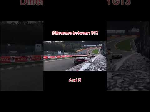 GT3 vs F1