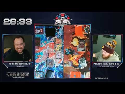 SAKAZUKI vs YELLOW/PURPLE CROC: One Piece Local Feature Match - Round 1 - (2/10/2024)