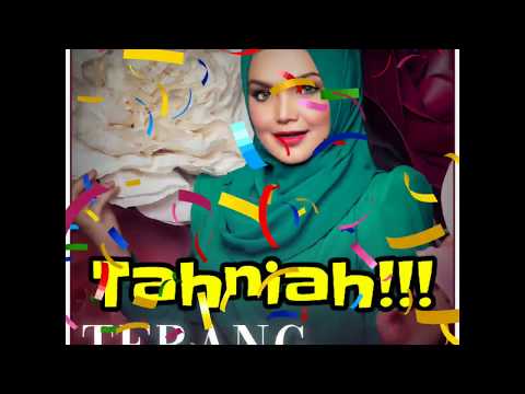 MV Terang By Siti Nurhaliza Pula telah mencapai 1Juta View On YouTube