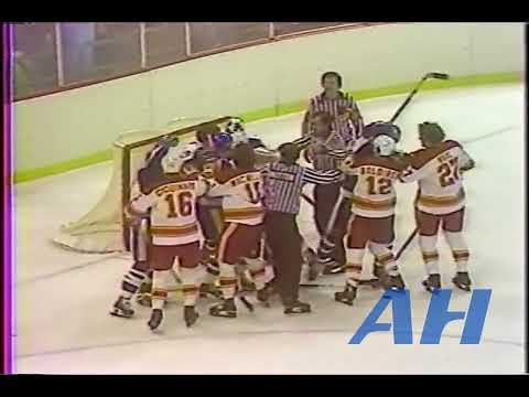 NHL Apr. 10, 1979 Atlanta Flames v Toronto Maple Leafs (R) Bob MacMillan v Dave Burrows (R)