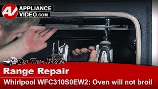 Whirlpool Stove Repair - Will Not Broil - Broil Element