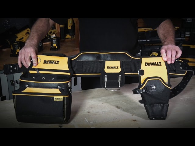 DeWALT DWST1-75552 Gereedschapsgordel - 3 Vakken - 120 x 590 x 390mm-image