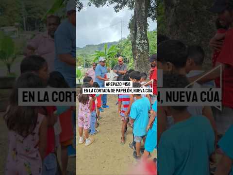 "Los niños con su arepa bajo el brazo" 🫓 #158 en La Cortada del Papelón, Nueva Cúa, Miranda 🇩🇪