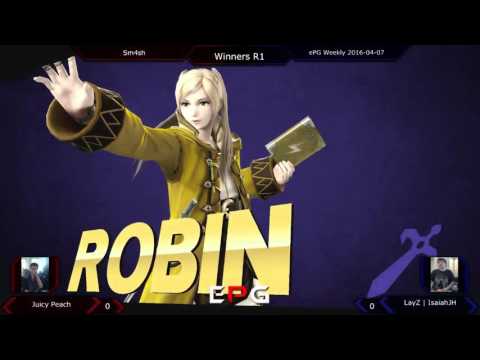 Smash @ TTH - Juicy Peach (Peach) Vs. LayZ | IsaiahJH (Robin) (Winners R1) - Sm4sh