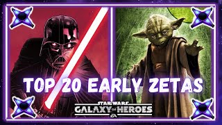 The Best 20 Zetas For the Early Game in 2025