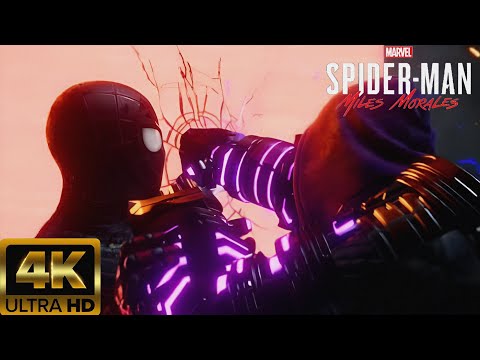 Spider-Man Miles Morales Vs Tinkerer Final End Game Apocalypse Fight Scene in 4K Ultra HD