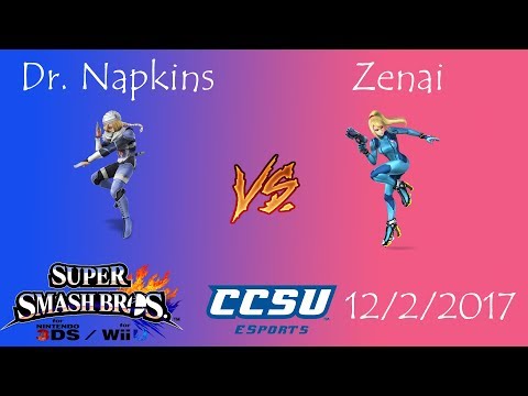 Riptide 4 Smash 4 - Dr. Napkins (Sheik) vs Zenai (Zero Suit Samus)
