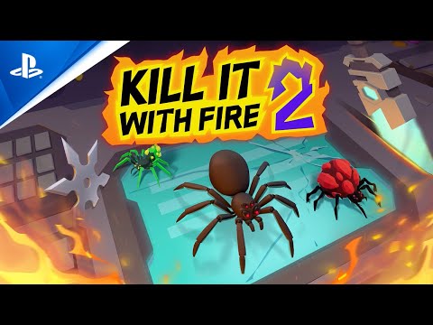 Kill It With Fire 2 - Announcement Trailer | PS5 & PS4 Games