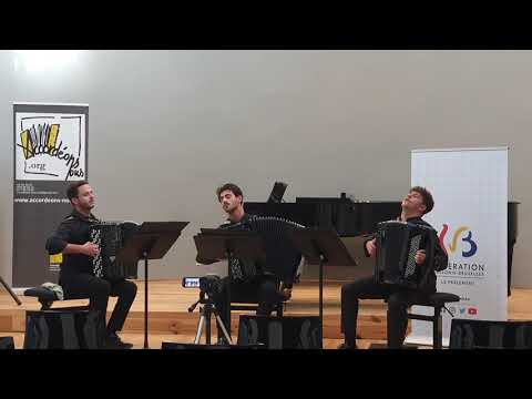 Sirius Accordion Trio (Italia) -1 Prix-Vainqueurs du Concours "Accordeonsnous.org" à Mons (Belgique)