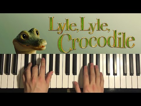 Lyle Lyle Crocodile - Top Of The World (Piano Tutorial Lesson) | Shawn Mendes