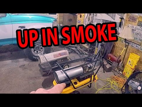 DEWALT Heater NO START and Spitting Fuel | Torpedo Heater Wont Light