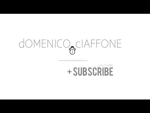 Domenico Ciaffone Youtube Channel 2014'
