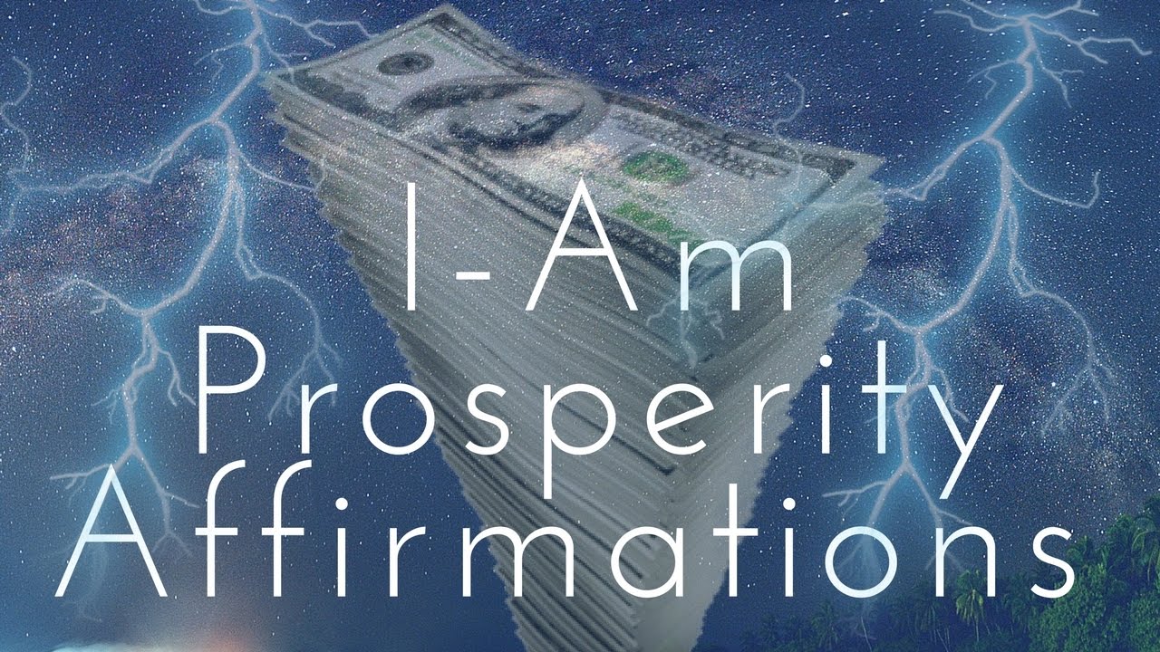I-AM Prosperity Affirmations!  (Listen for 21 Days!) - 432HZ