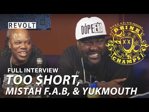 Too $hort, Mistah F.A.B., & Yukmouth | Drink Champs (Full Episode)