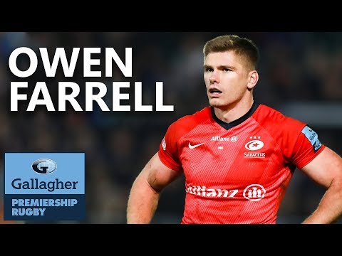Owen Farrell v Bath Highlights | Owen Farrell Best Moments | Gallagher Premiership 2019/20