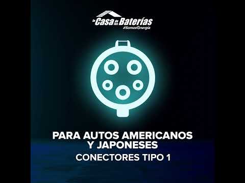 Tipos de conectores EV Charge