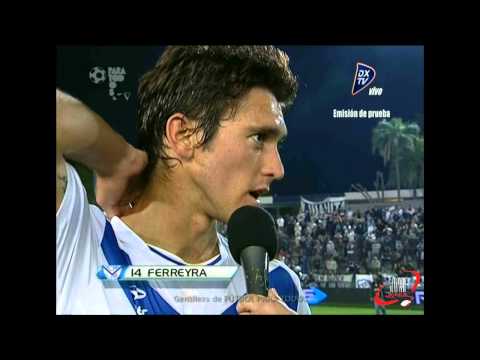 DECLARACION FERREYRA - QUILMES 0 VELEZ 1 - FECHA 15 (13 11 2012)