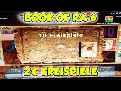 Book of Ra 6 Freispiele auf 2€ - Novoline Online Casino HD
