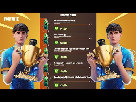 Complete Guide Of All "5 LEGENDARY QUESTS" (Week 7) | Fortnite Chapter 2 Season 7