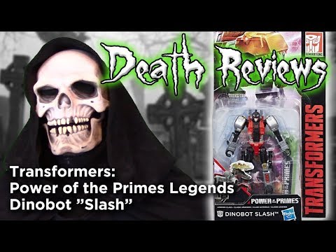 Death Reviews: Dinobot Slash - Legends - Power of the Primes