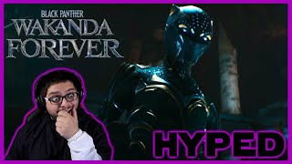 Black Panther Wakanda Forever Official Trailer Reaction!