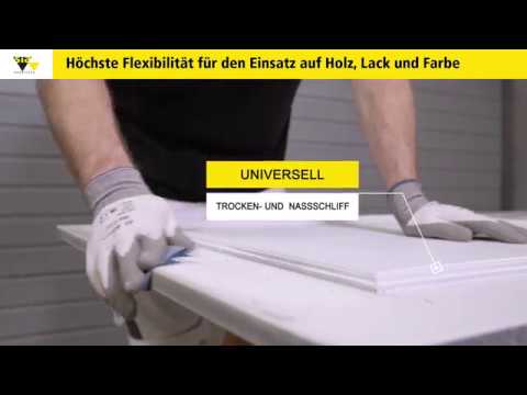 sia-Produkt - siaflex - Schleifrolle für Maler und Schreiner