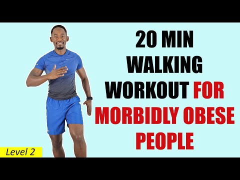 20 Minute Easy Walk at Home Exercise for Weight Loss 200 Calories