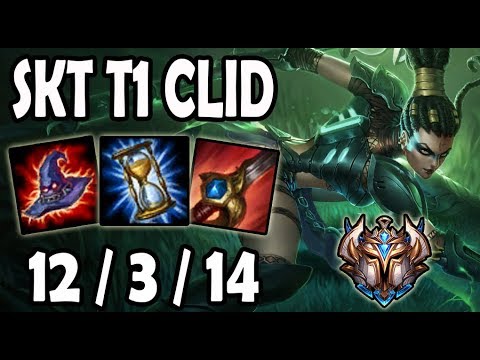 SKT T1 Clid Nidalee vs Karthus [ Jungle ] Lol Challenger Korea