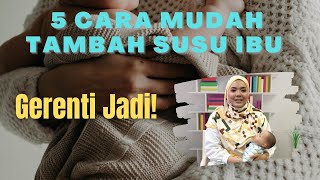 Download lagu 5 Cara Mudah Tambah Susu Ibu, Gerenti Jadi! mp3