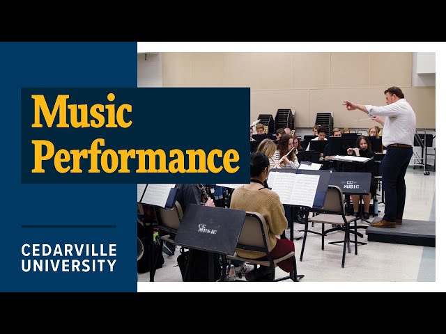 Thumbnail for video titled: Why Study Music Performance at Cedarville University?