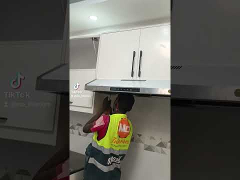 range hood installation 🇰🇪 Mo Interior design
