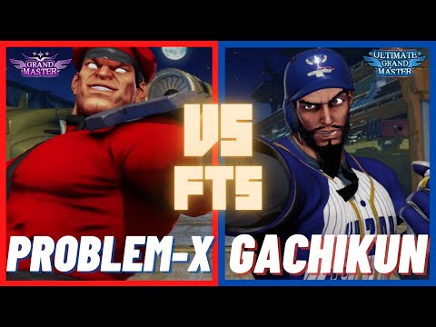 SFV 🌟 Problem-X (M.Bison) vs Gachikun (Rashid) 🌟 Street Fighter V