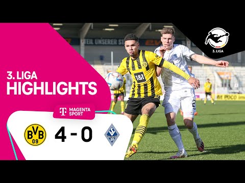 Borussia Dortmund II - SV Waldhof Mannheim | Highlights 3. Liga 22/23