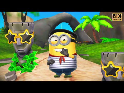 Despicable Me: Minion rush Niko on a Special Mission 10th Anniversary at The Volcano Island iOS 4K
