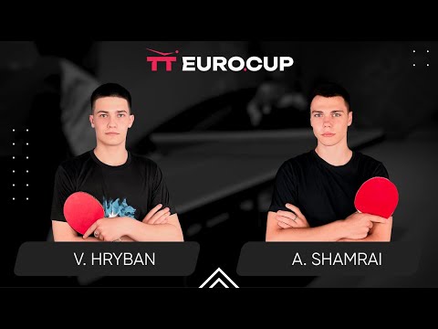 19:15 Vadym Hryban - Andrii Shamrai  05.11.2023 TT Euro.Cup Ukraine Star. Table 3